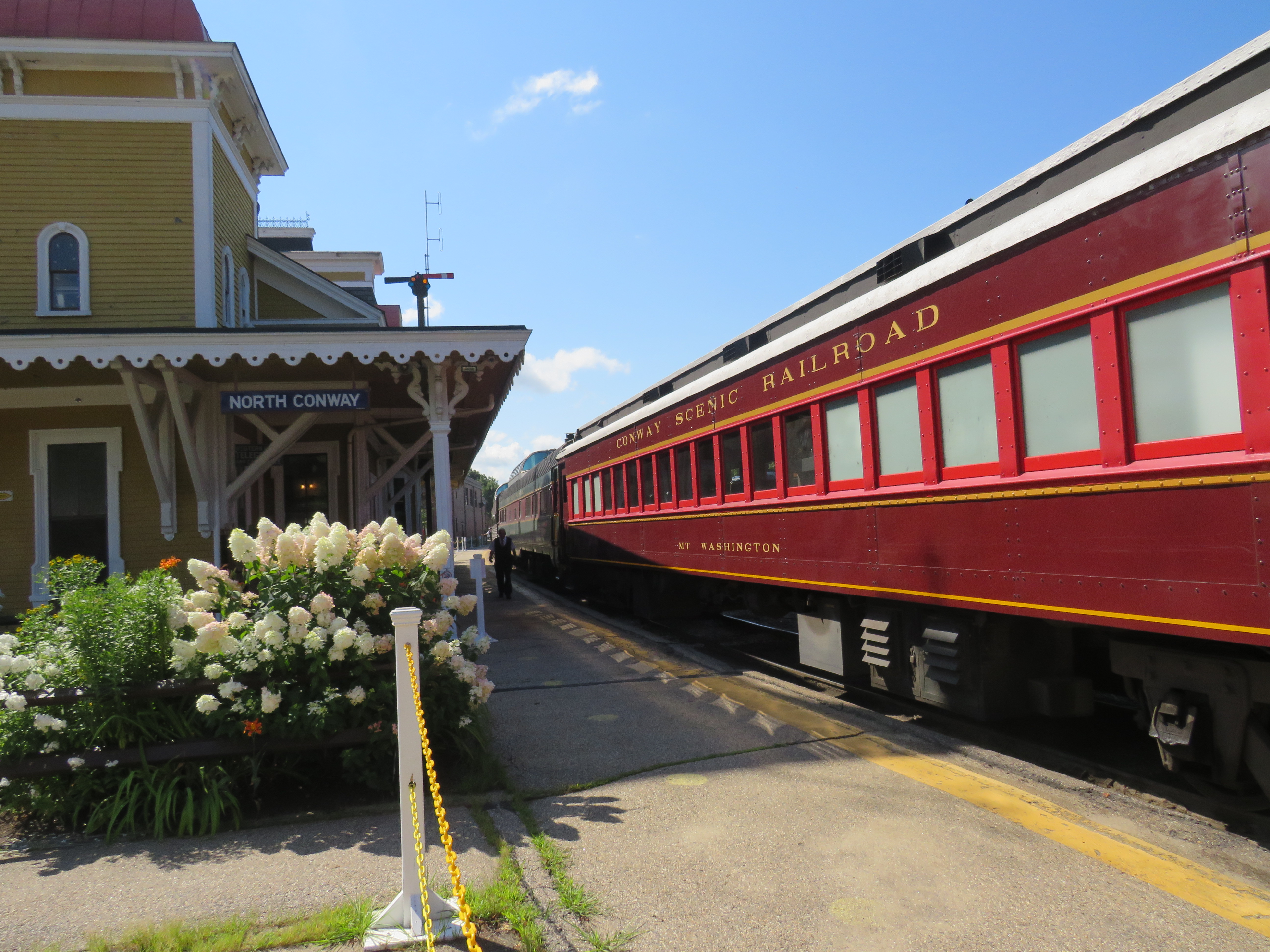 The Conway Scenic Railroad, North Conway, New Hampshire – John
