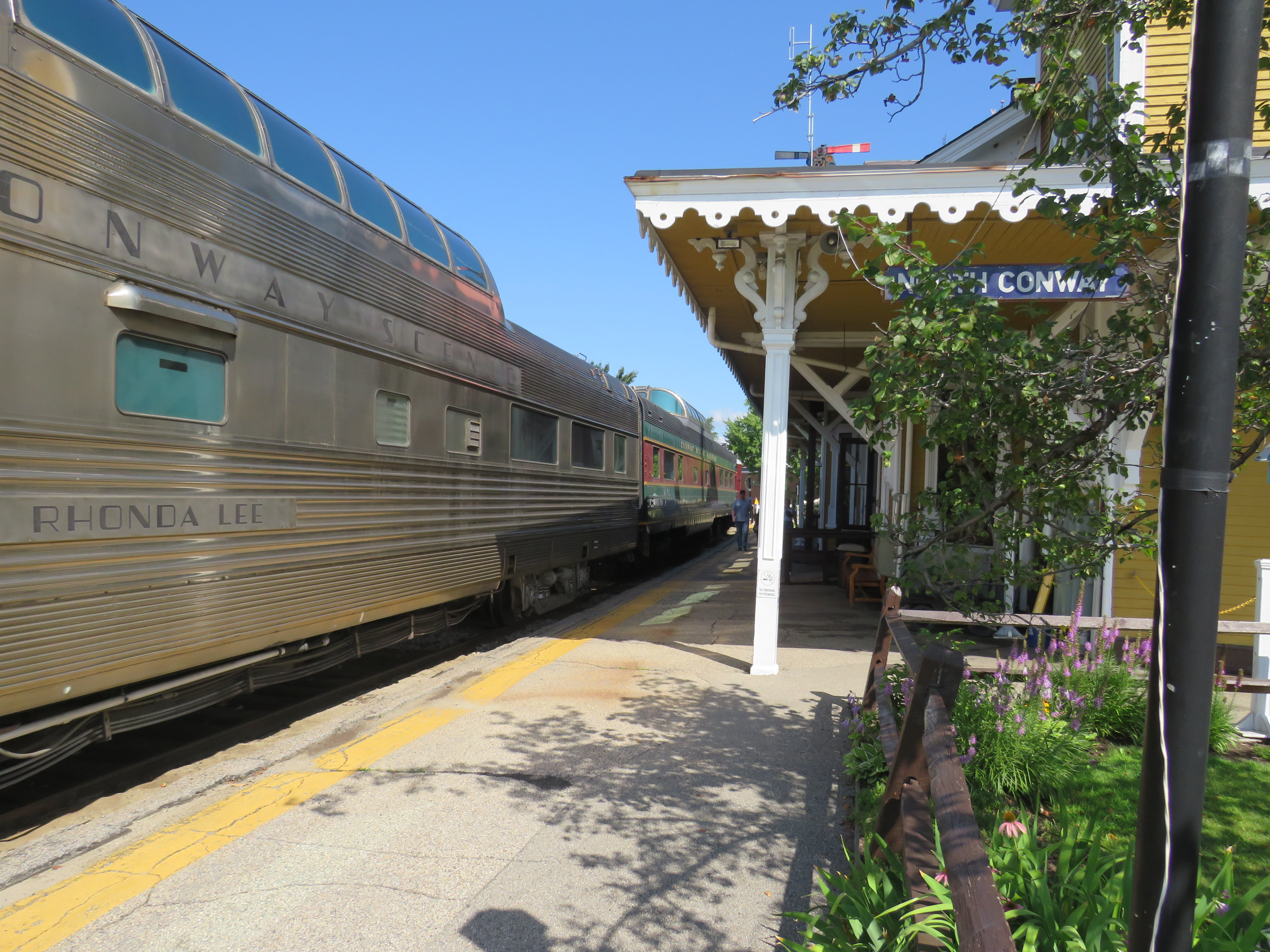 The Conway Scenic Railroad, North Conway, New Hampshire – John
